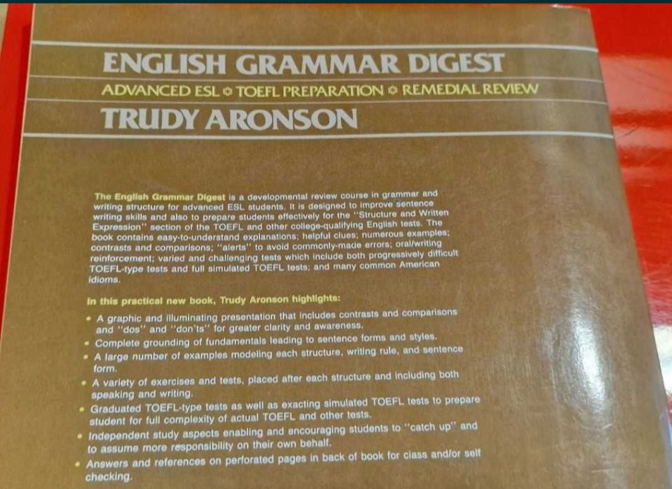 English grammar digest. Trudy Aronson