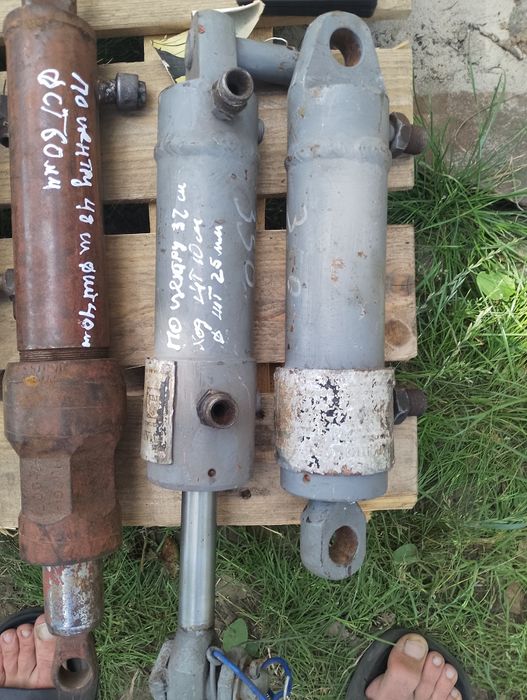 Гидроцилиндр, гидроцилиндры одноштоковый двухсторонний, двух ходовой,