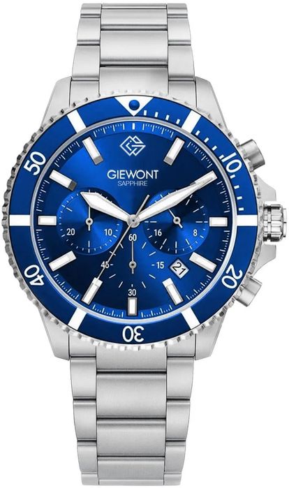 zegarek męski giewont chronograph sapphire elegancki
