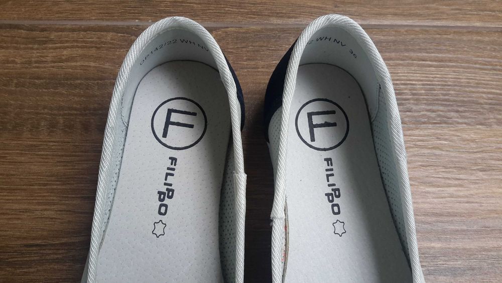 Baleriny z firmy Filippo rozm.36