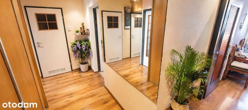 Duże, przestronne 3 pokoje (62 m²) balkon (widok)