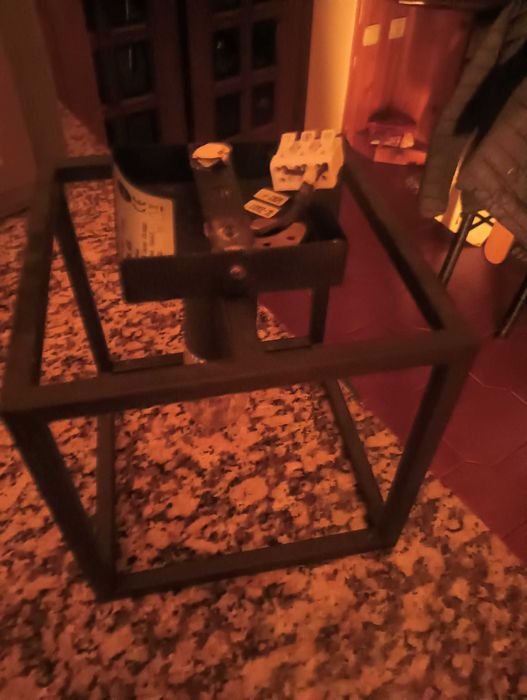 Candeeiro preto  de teto