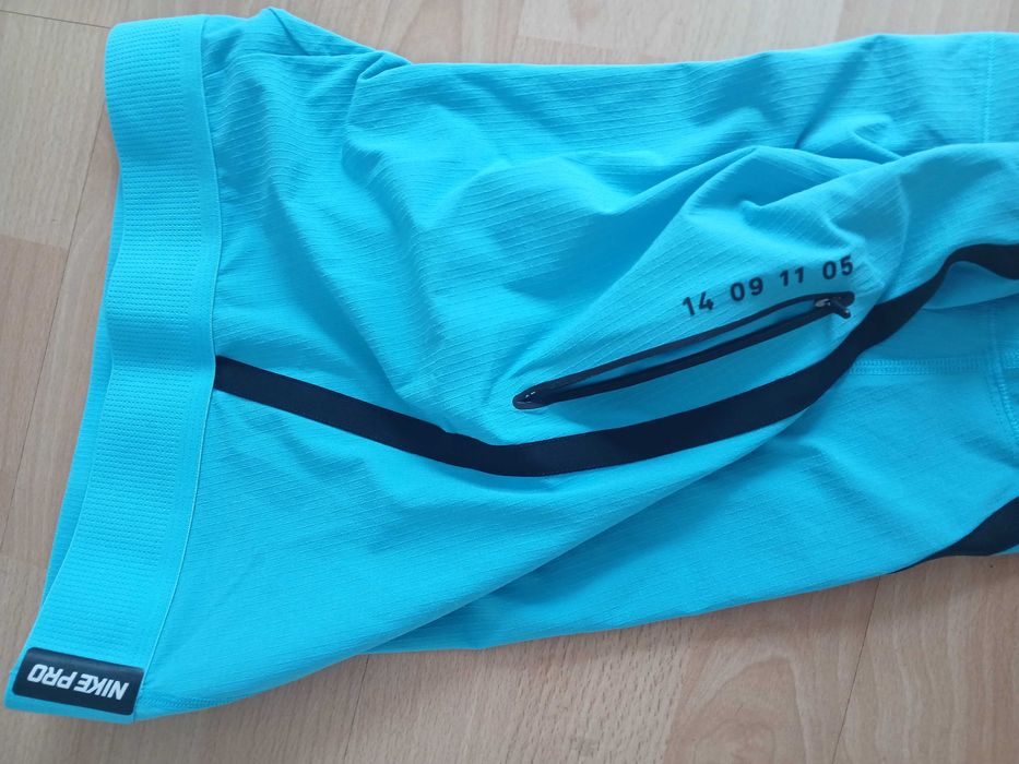 Nike Pro Strike spodenki treningowe niebieskie r. S
