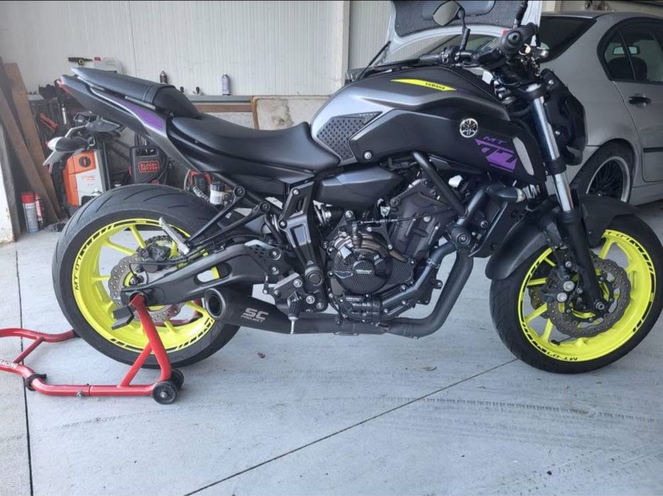 YAMAHA MT 07 2018