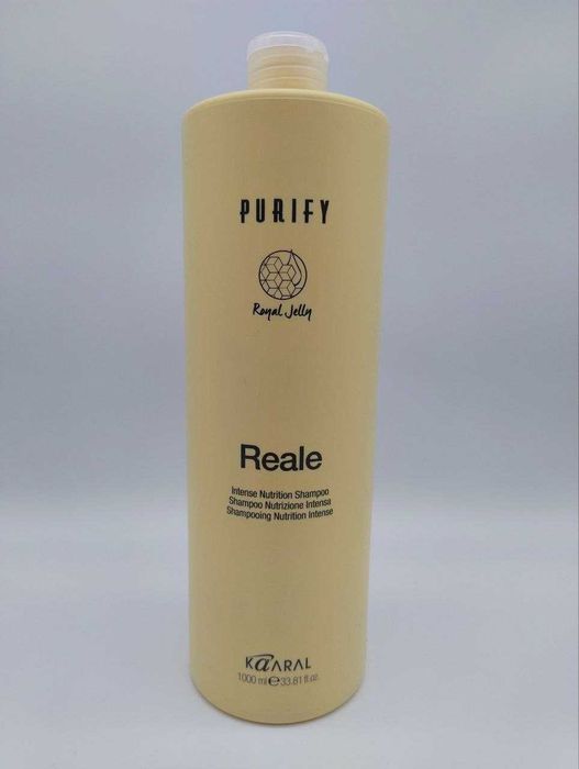 1л Шампунь Безсульфатный для пористых Kaaral Reale purify royal jelly