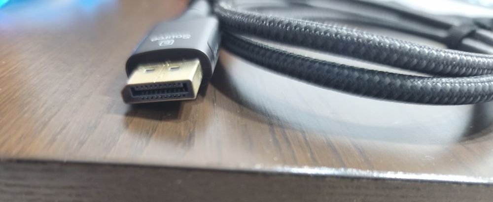 Cabo compatível com DisplayPort para HDMI
8K 60Hz dp1.4 para hdmi2.1
