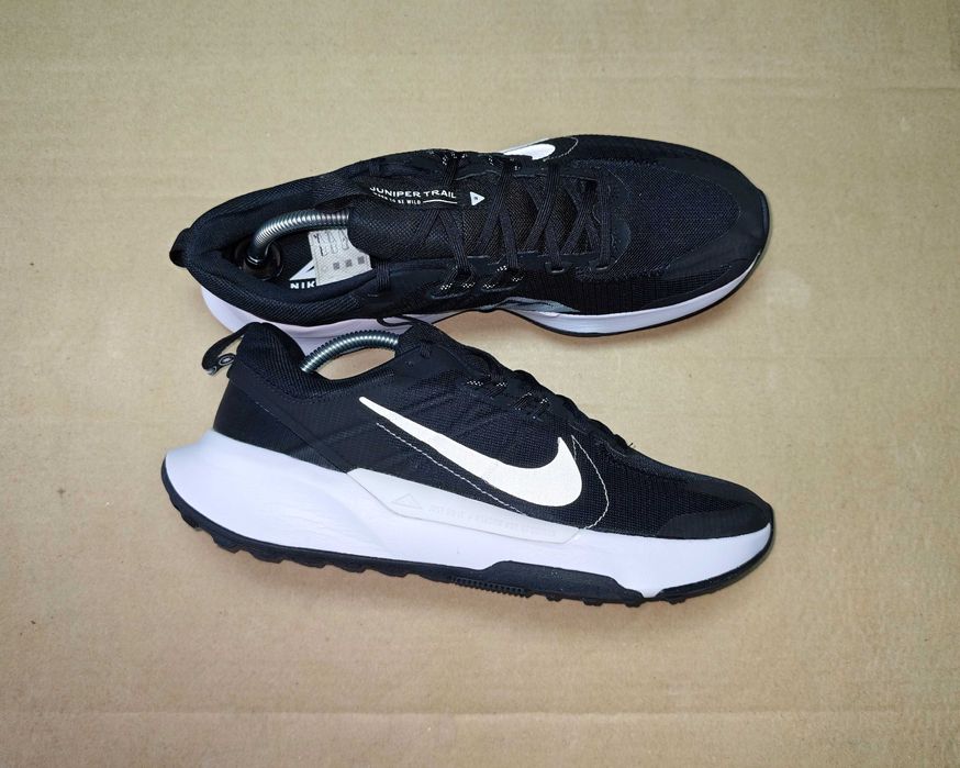 Оригінальні Трейлові Кросівки Nike Juniper Trail 2 чорні Розмір 44,5