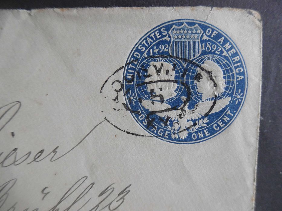 Selos USA Estados Unidos- Selos clássicos em carta