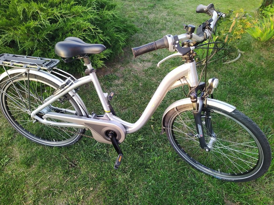 Rower damka elektryczny Flyer Ebike 36v 26 Alu NIE KOMPLETNY Słupca