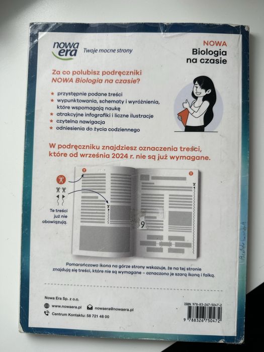 Podręcznik biologia klasa 1