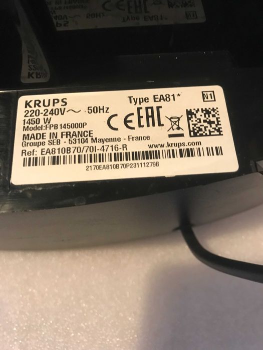 Ekspres do kawy Krups EA810