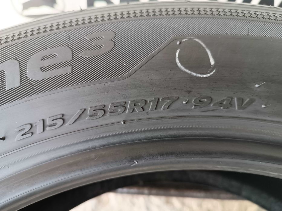 Літні шини 215/55 R17 Hankook ventus prime 3