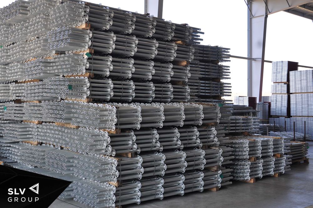 Nowe Rusztowanie modułowe na O Rygiel 1000m2 Rusztowanie przemysłowe