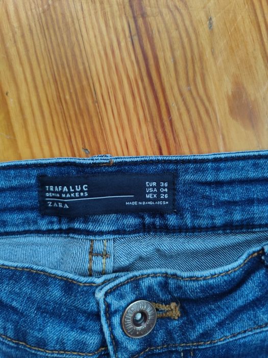 Jeansy Zara rozmiar 36