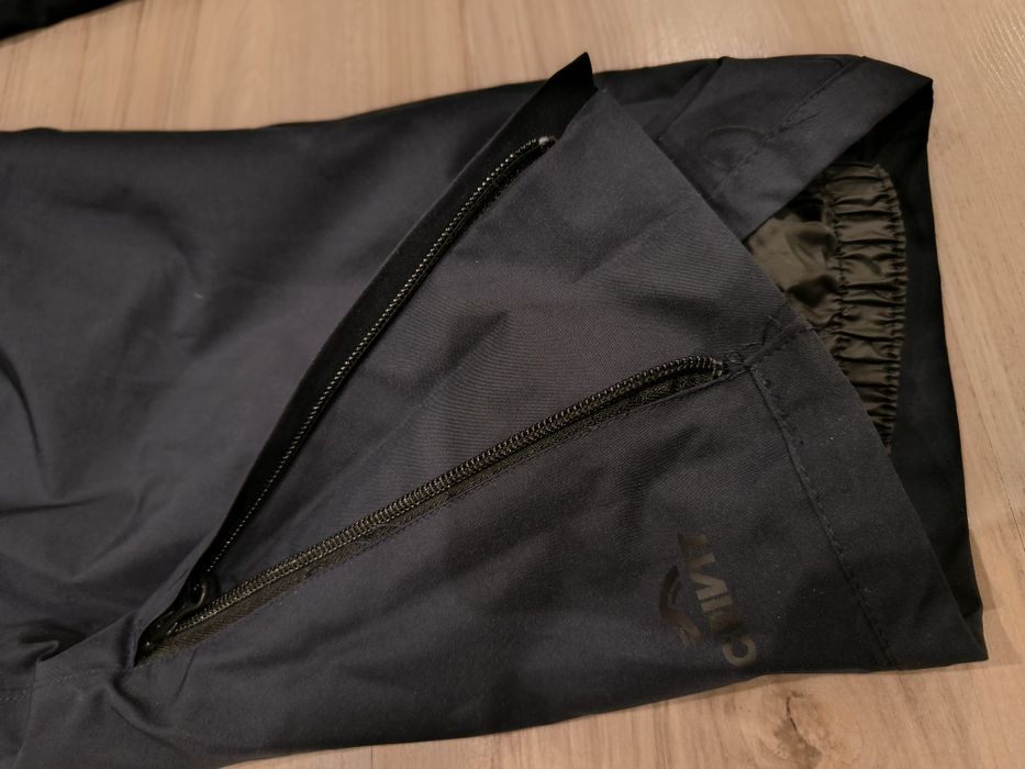 Granatowe spodnie zimowe Crivit