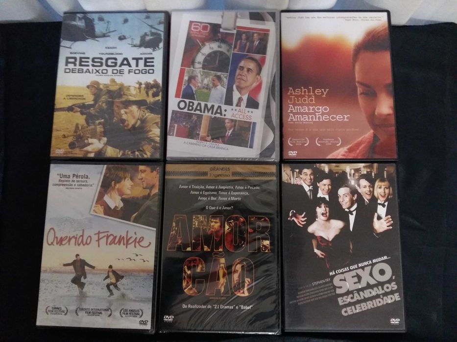 DVD'S - Comédia/ Drama/ Acção/ Documentários
