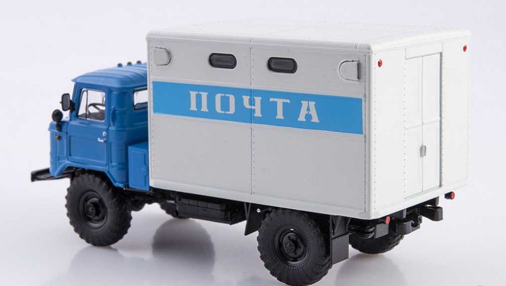 Журнал "Легендарные грузовики" №87 с моделью ГАЗ-66 (ГЗСА-947)(1966)