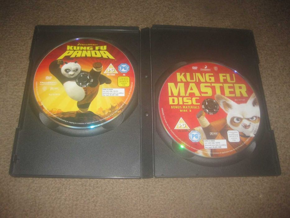 DVD "O Panda do Kung Fu" numa Edição Especial com 2 DVDs