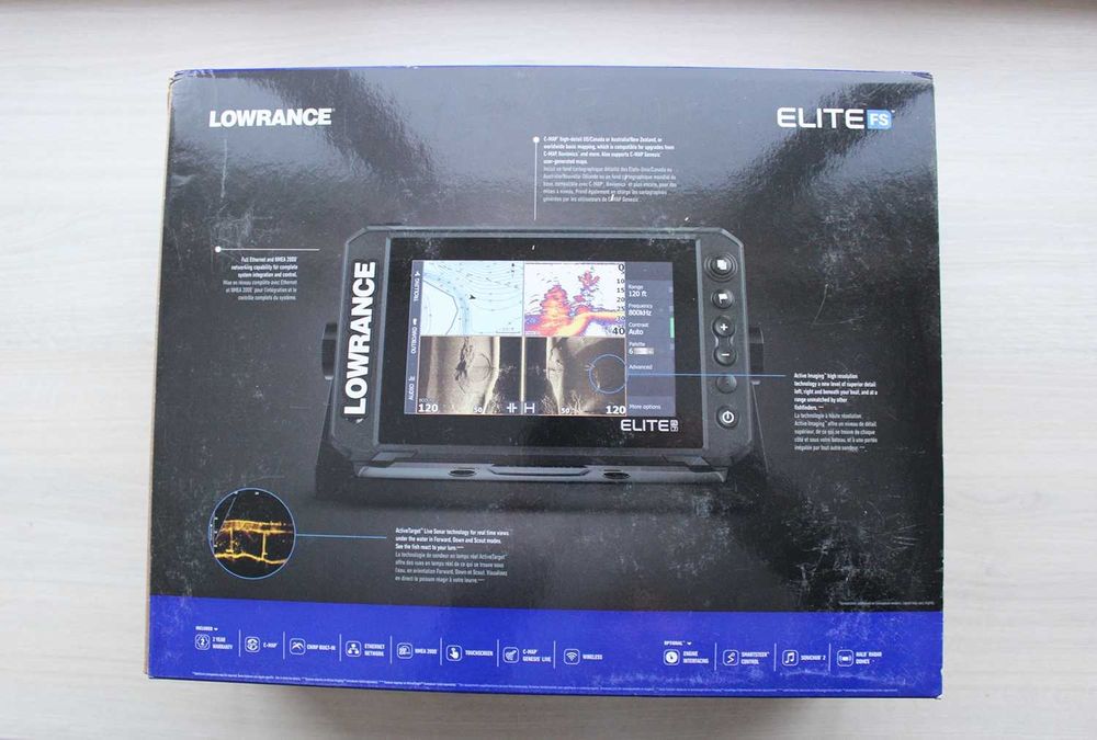 Ехолот Lowrance Elite FS 7 AI 3in1 Картплоттер Гарантія