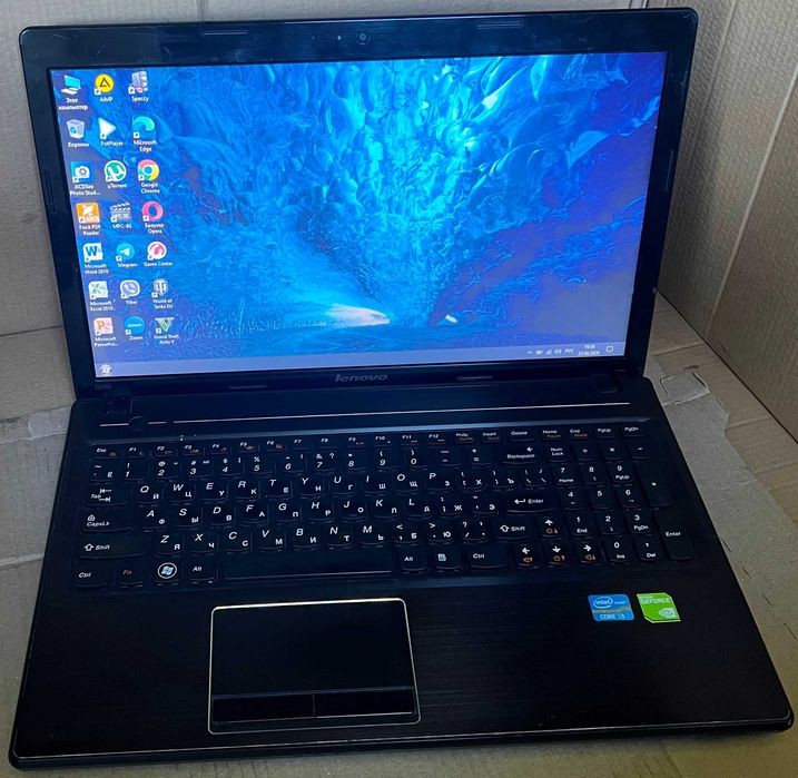Ігровий Ноутбук Lenovo G580 i3-2348M RAM 8Gb HDD 500Gb GeForce GT 635M 2Gb
