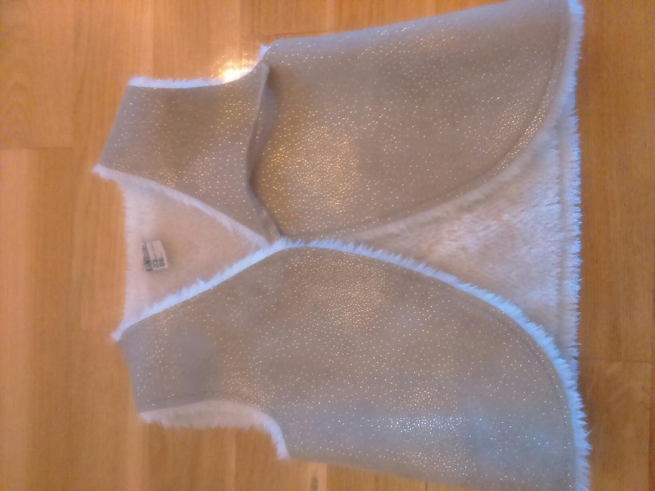 Kamizelka ze złotą nitką, kożuszek tape'a l'oeil 86