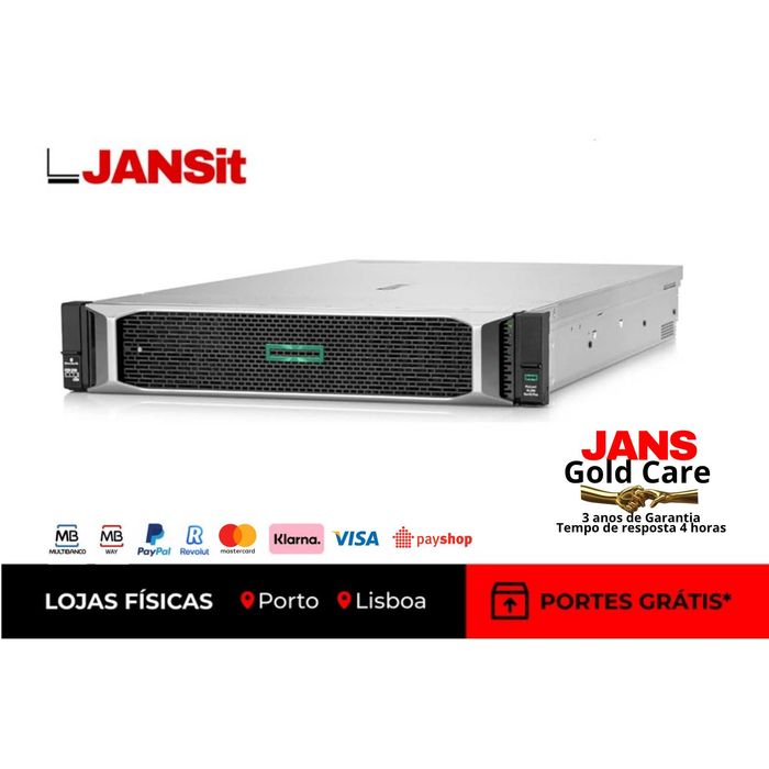 HP Proliant DL380 G10 | 2P Xeon Gold 6134 | 64GB | 3xSSD 1TB | SA P408a
