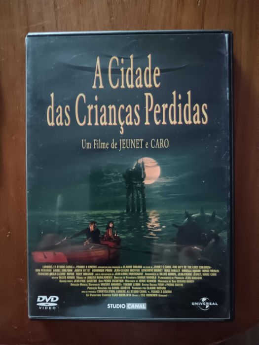 filme dvd original - a cidade das crianças perdidas