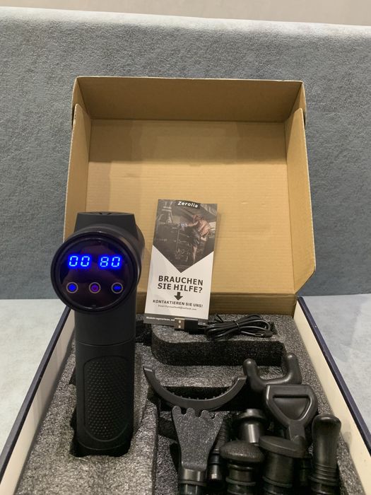 Перкусійний масажер Veluris — 11 насадок, 2600 mAh