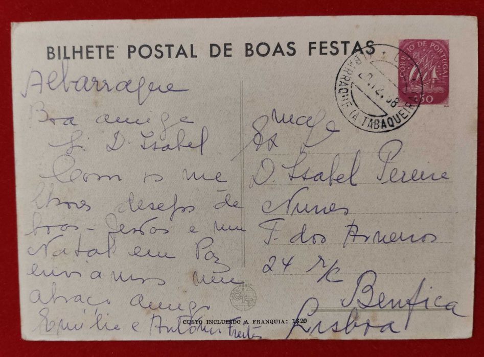 Inteiro postal de Natal - Nº 155