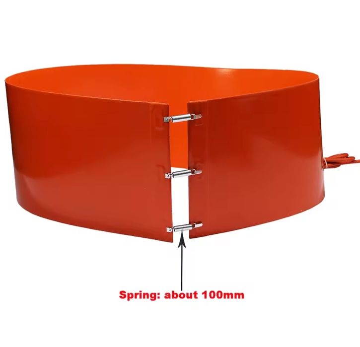 Пояс нагрівач силіконовий для бочок/ газових балонів