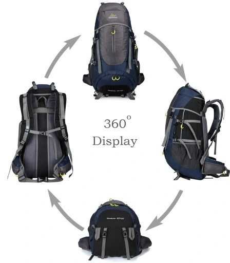 Plecak turystyczny Doshwin x 61-80 l niebieski