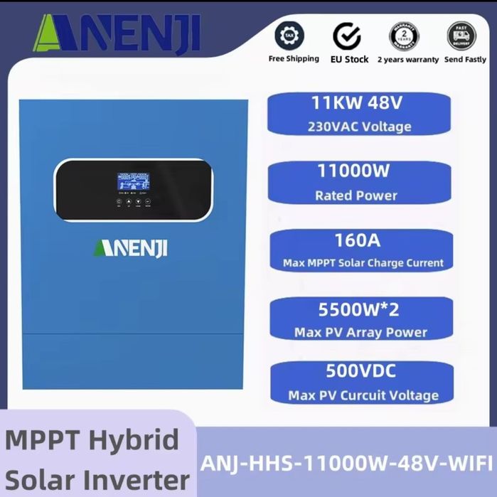 Гібридний інвертор WI-FI  ANENJI /EASUN 4KW