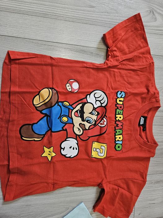 Komplety na lato dla chłopca Mario Marvel SpongeBob