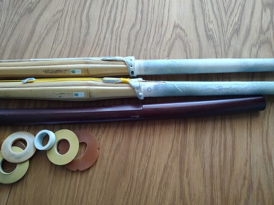Kendo 2x shinai, boken