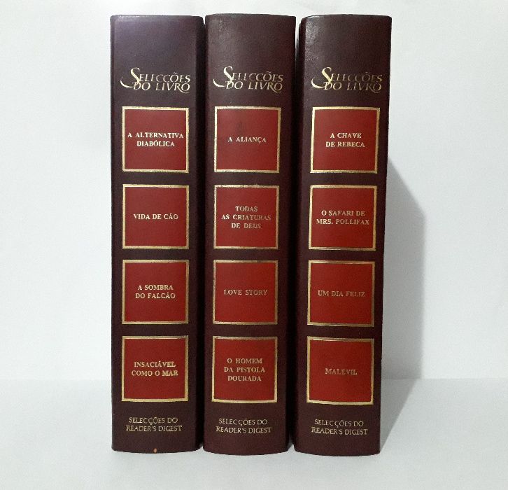 Colecção de 3 livros condensados - Selecções do Reader's Digest
