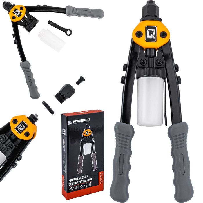 nitownica ręczna dźwigniowa nożycowa do nitów PM-NIR-320T