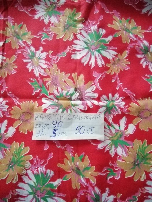 Kupon materiału na sukienkę
