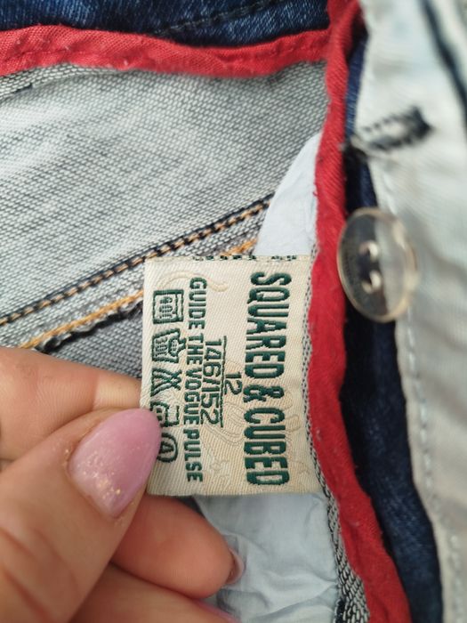 Jeansy rurki chlopiece