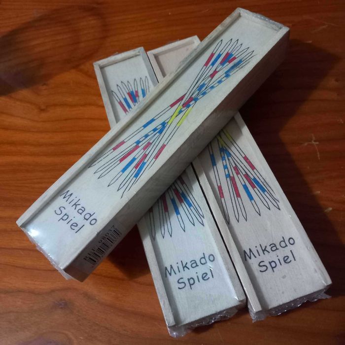 Mikado Jogo Madeira NOVO