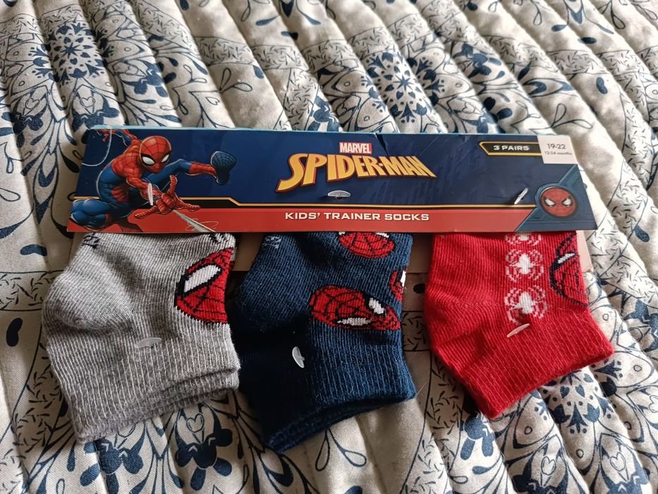 Skarpetki dziecięce 3 pary, 19-22 (12-24 miesiące)