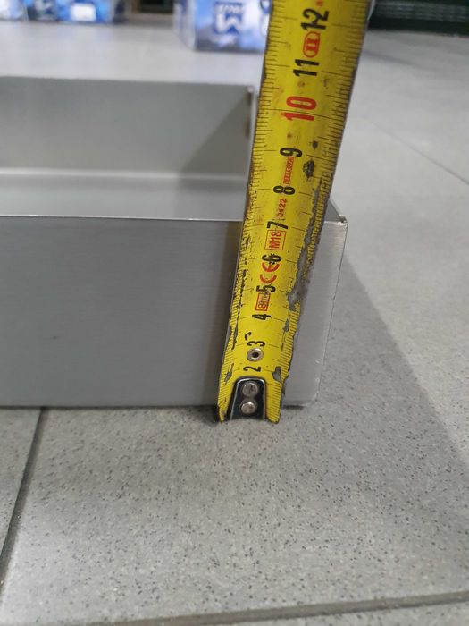 Tabuleriros em inox 40cmx26cmx7cm