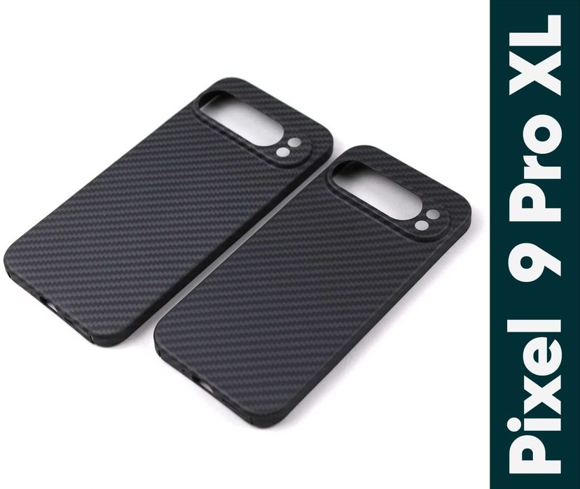 Чехол из настоящего карбона для Google Pixel 9 | 9Pro | Pro XL
