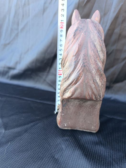 Ceramiczna figurka głowa konia