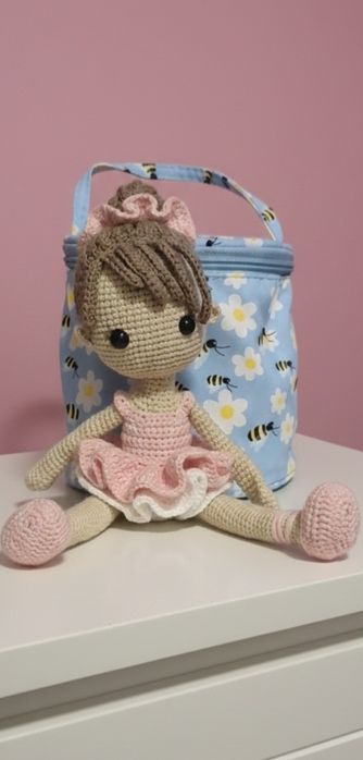 Bailarina em Crochet (a pedido)