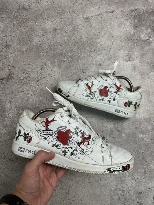 Vintage y2k Ecko Tattoo rap sk8 кросівки