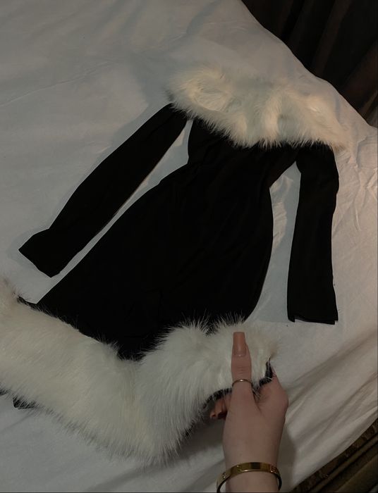 НОВА сукня з хутром як у Kendall Jenner