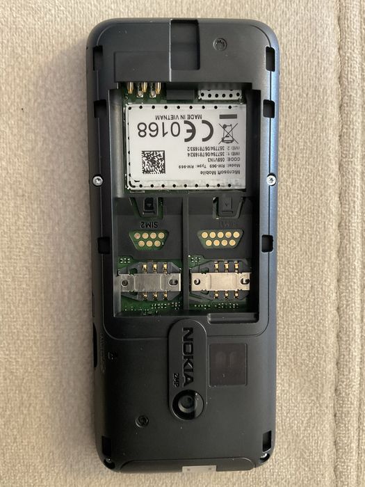 Nokia 216 Dual SIM com bateria BL-5C 1100mAh