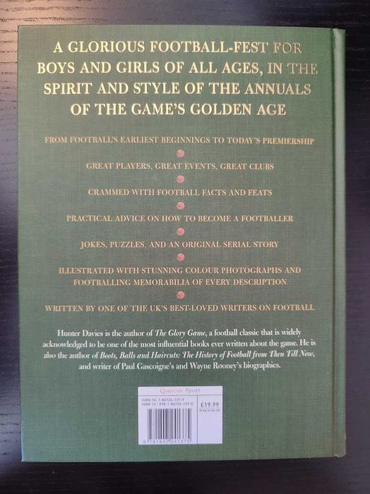 (Env. Incluído) The Bumper Book of Footbal de Hunter Davies