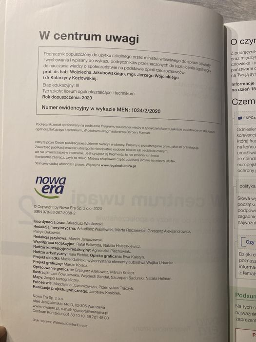 W centrum uwagi 2 Nowa Era