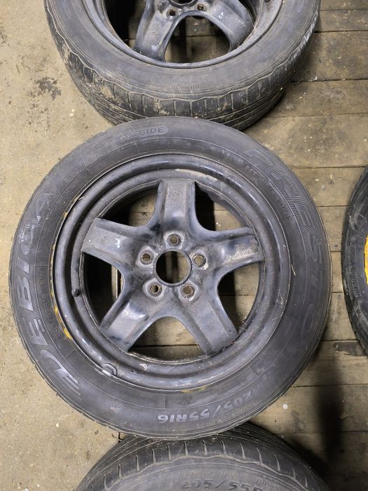 Koła, felgi strukturalne 16 cali, 5x110 Opel